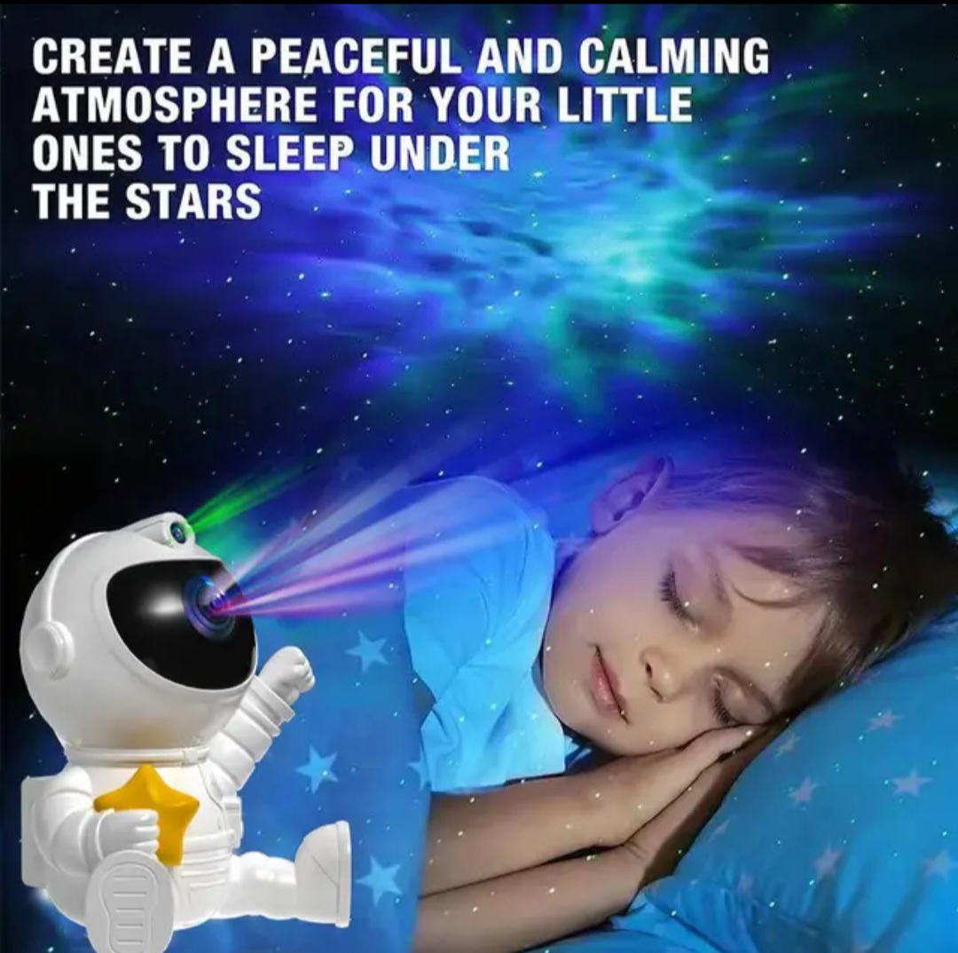 چراغ خواب  کهکشانی آدم فضایی کنترل دار