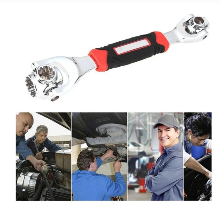 آچار همه کاره هشت در یک استیل Tiger Wrench